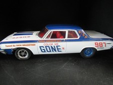 Rare Color Me Gone Highway 61 Hemi Dodge 330 118 Bsa Drag Car Nhra Displayed