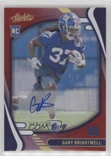 2021 Absolute Rookies Spectrum Red Signatures 44/100 Gary Brightwell Auto 03mf