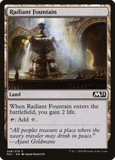 Radiant Fountain NM/M Core Set 2021 M21 Land Mtg Magic English Regular 
