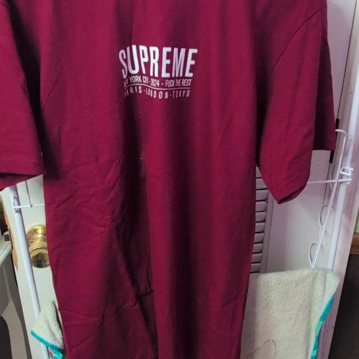 Supreme Red T-Shirts for Men Just Listed 2026