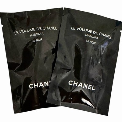 CHANEL x2 Mascara Samples 10 Noir Le Volume 1g / .03 fl oz
