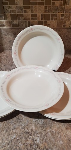Corelle English Rose Pasta Bowls  Or Rimmed Soup BowlsSet Of 6