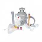Home Brew Equipment Starter Kit For 6 Bottles of Wine - With Glass Demijohn