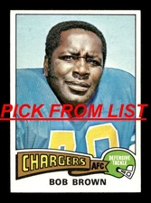1975 Topps Football #262-527 EX/EX-MT Pick From List ALL PICTURED dd10