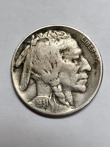 New Listing1931 S Buffalo Nickel Tougher Date  B