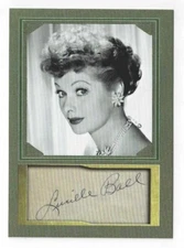 LUCILLE BALL - ACEO D. GORDON PROMO TRADING CARD - MINT CONDITION