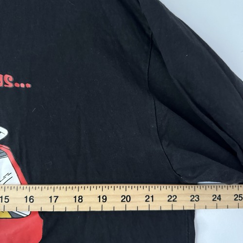 Vintage Simpsons T-shirt ‘Normal Family’ Dad Print Size Large Y2K Black 2003 - Picture 9 of 11