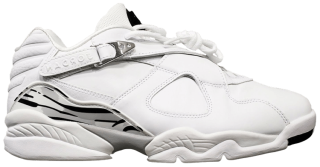 silver jordan 8