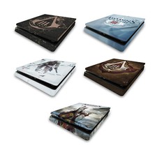 OFFICIAL ASSASSIN'S CREED III GRAPHICS VINYL SKIN FOR SONY PS4 SLIM CONSOLE