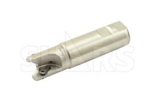 Shars 1-1/4" 90 Degree Indexable End Mill VPGT 2205 Inserts 2 Flutes