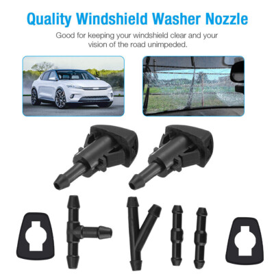 For Jeep Grand Cherokee 2011-2017 Windshield Wiper Water Washer Spray Nozzle Jet