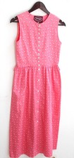 Children's traditional dress sleeveless pink floral size 164 by Grasegger