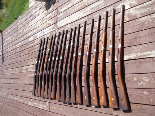 swedish model 1896 mauser wood stock w matched handguard you choose color sweden