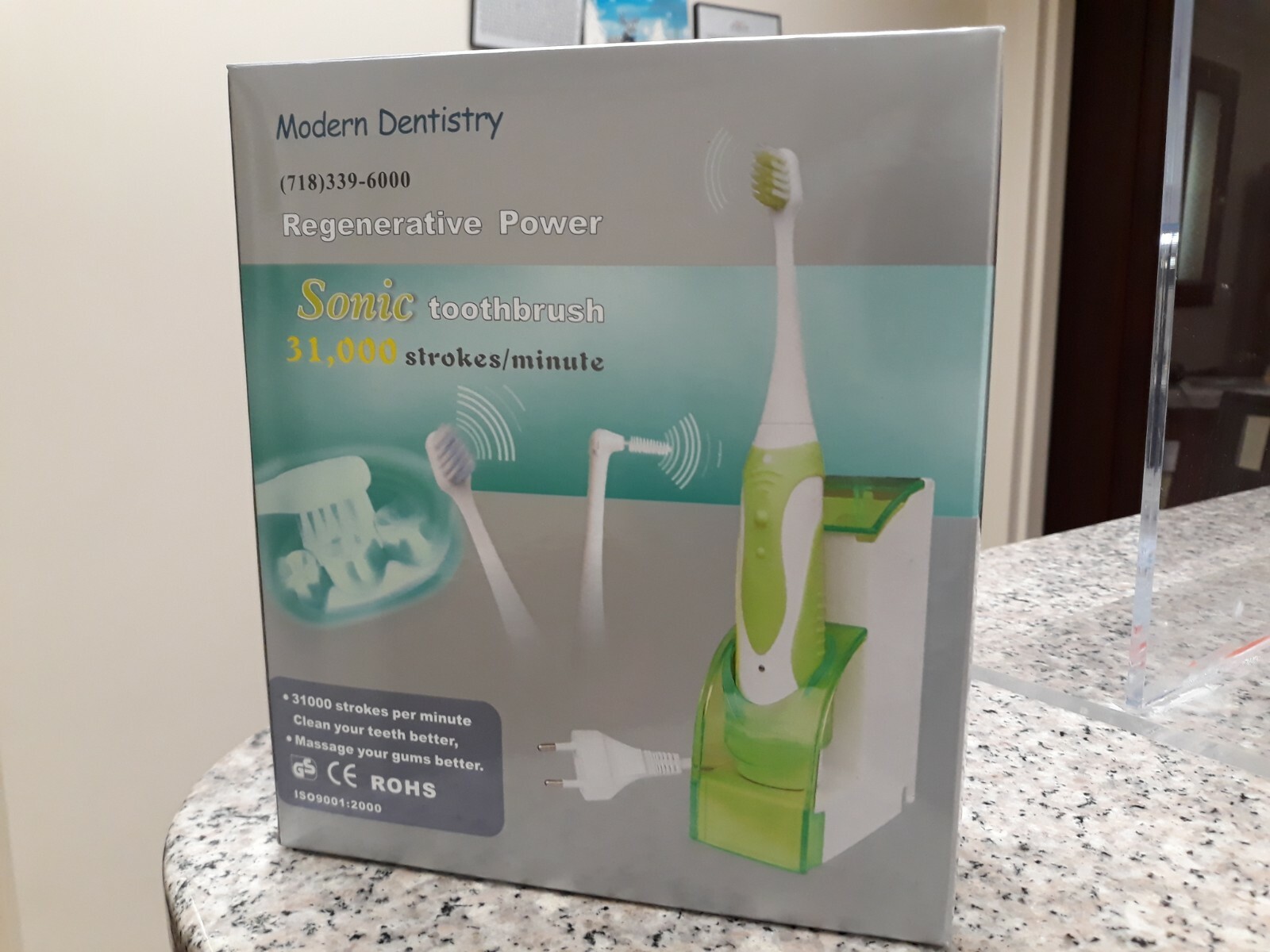 Modern Dentistry: Sonic Duo Handle Ultra Whitening Electric Toothbrush Kit