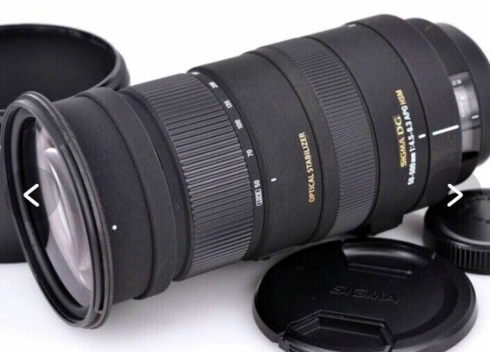 SIGMA DG 50-500mm 4.5-6.3 APO HSM SONY α A mount high