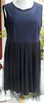 Kleid * Mode gehört Ihnen * LMV Gr. 40 42 Modell EDEL schwarz sehr guter Zustand