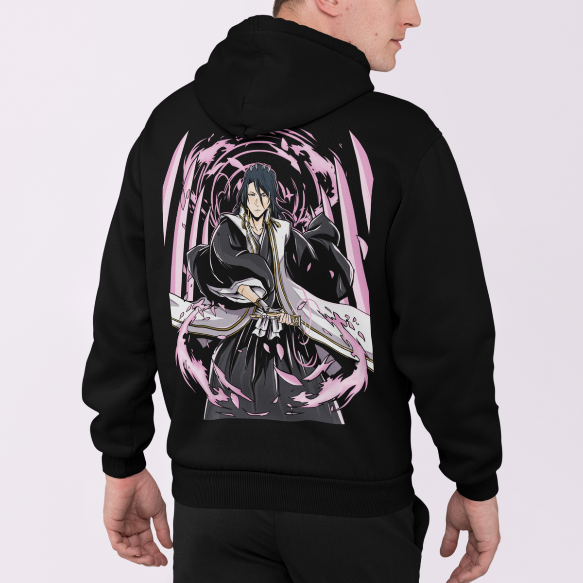 Byakuya Kuchiki Hoodie Senbonzakura Bleach Horror Anime Hoodie Ichigo Rukia  Tee