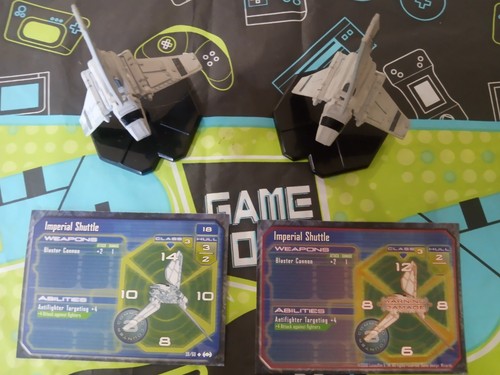 Star Wars Miniatures Starship Battles 2 Imperial Shuttle 39/60 - Imagen 2 de 2