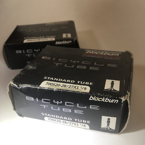 Blackburn Bicycle Tube Standard Tube 700X20-28/27X1 1/8 Old New Stock Lot Of 2 - Picture 3 of 8