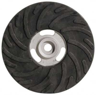 Made in USA F700-R Flexible Disc Backing Pad: Locking Nut 5/8-11 Thread