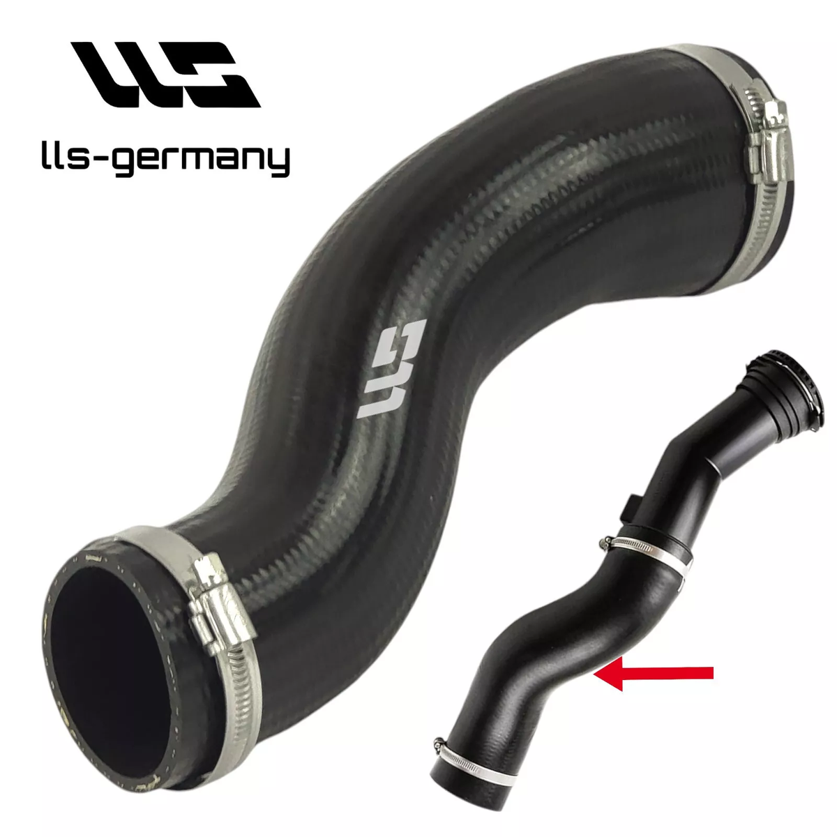 LLS-GERMANY Ladeluftschlauch Für Audi A6 2.7/3.0 TDI - Originalqualität