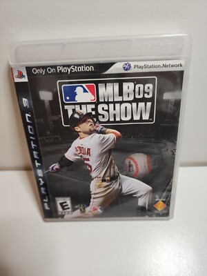 MLB 09 The Show Ps3 Tested W/ Manual Good Shape! PlayStation 3 Boston Redsox Pdr