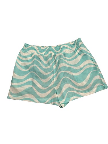 Kate Spade Shorts Women’s XL Elastic Waist Side Pockets Low Tide $125