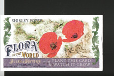 2011 Topps Allen and Ginter Mini Flora of the World #FOW3 Shirley Poppy