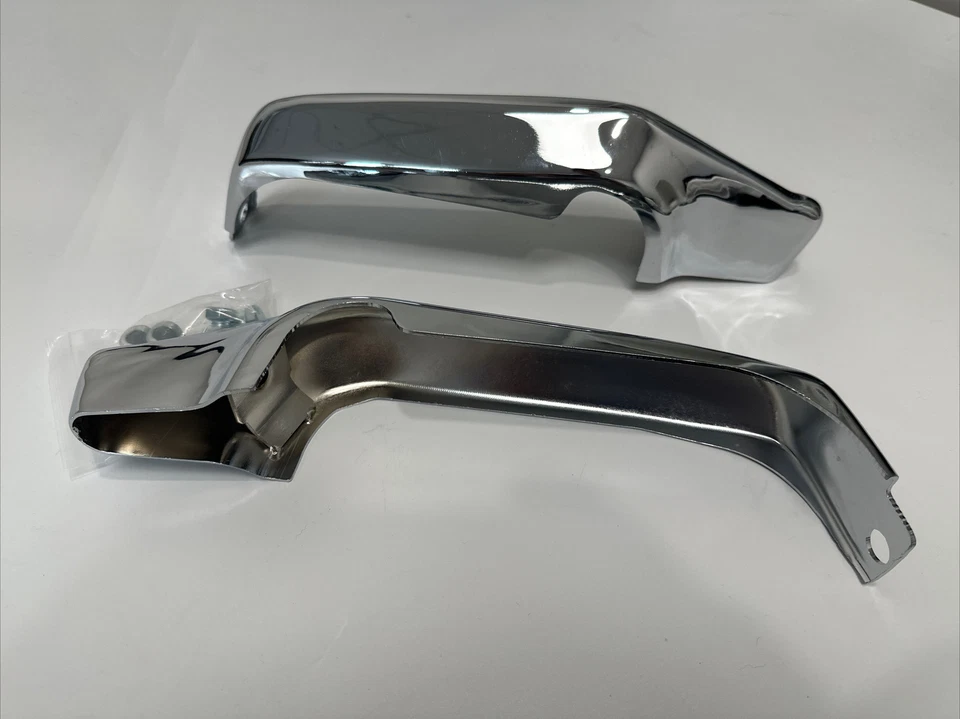 Par de protetores de para-choque dianteiro 1964 Chevy Impala, Bel Air e Biscayne cromado - Imagem 3 de 3