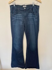 Judy Blue Jeans Women Size 2XL Blue Denim Style 8351 Flare Leg Stretch USA Made