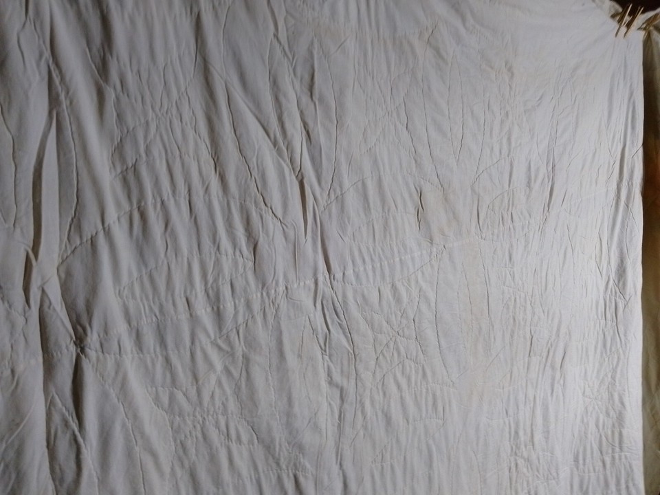 Double Wedding Ring Quilt Need Some Love82wx85hHuge Quilt. Estate