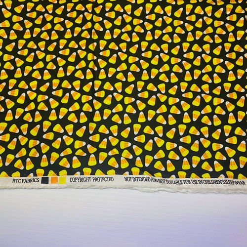 Halloween Stoff Zuckermais RTC Stoffe 71" x 44" - Bild 4 von 4