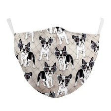 French Bulldog Dog Puppy Cotton Face Mask