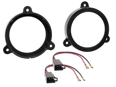 Lautsprechereinbauset für Dacia Logan Sandero Renault Megane 130 mm Tür Front He
