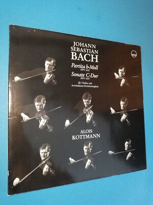 Johann Sebastian Bach/ Partina b-moll/Sonate C-Dur/Alois Kottmann/LP/P697
