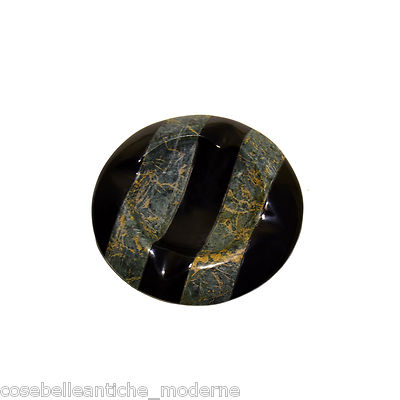 Bicolor Marmor Tischaschenbecher Vintage Stone Marble Ashtray Original