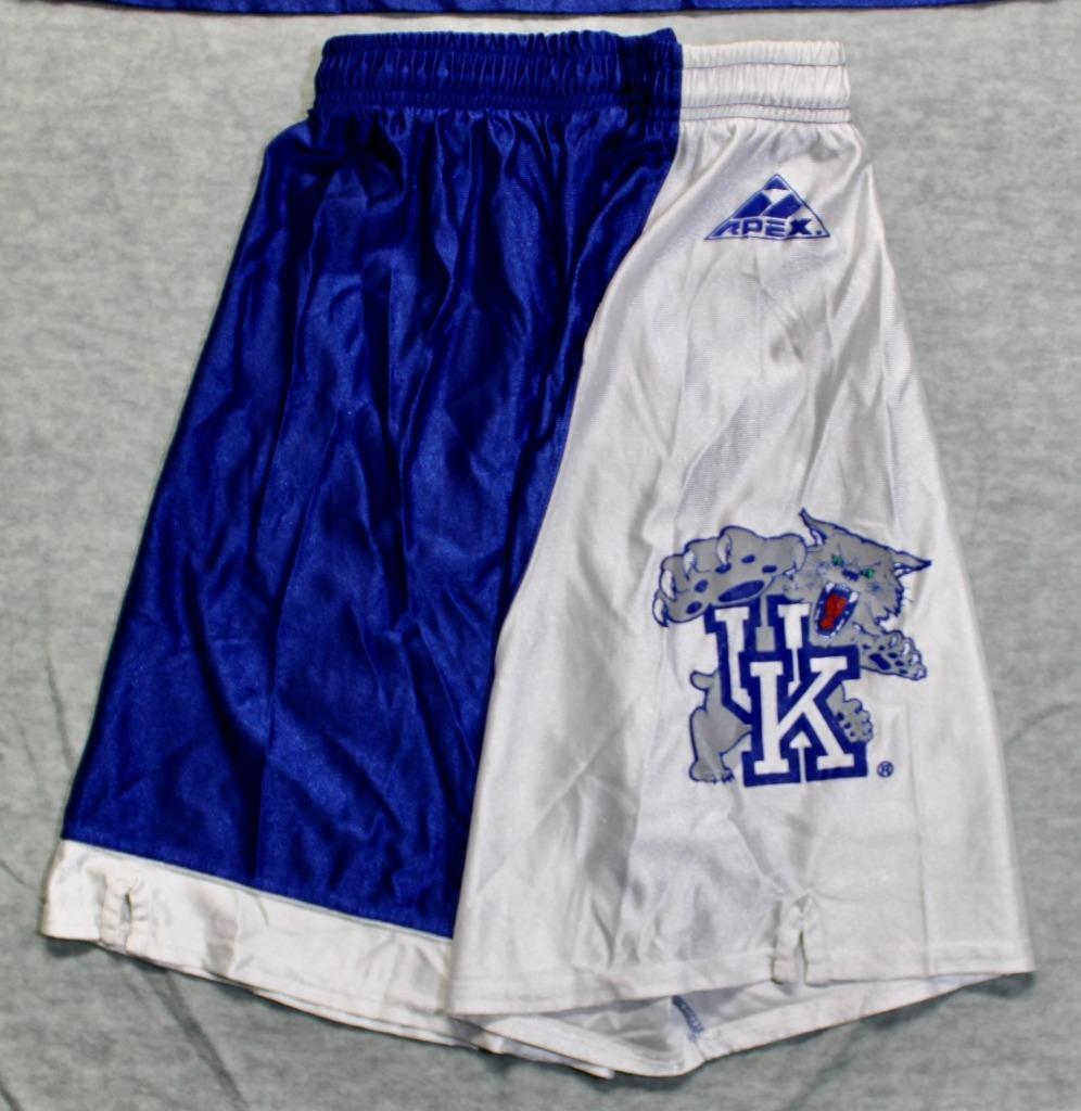 1990s APEX ONE UK KENTUCKY WILDCATS BASKETBALL JERSEY AND