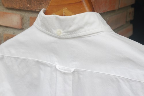 BEAMS Plus Japan White Short Sleeve Oxford Shirt Sz S - Picture 15 of 17