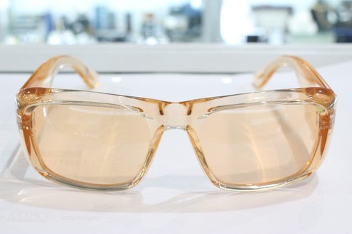 Tom Ford FT 0731/S 45E Aristotle Sunglasses Transparent Orange Pink - Picture 3 of 11