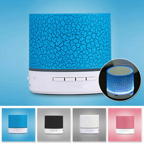 Alternate view of Luminous Lights Rechargeable Wireless Bluetooth Speaker Portable Mini Super Bass