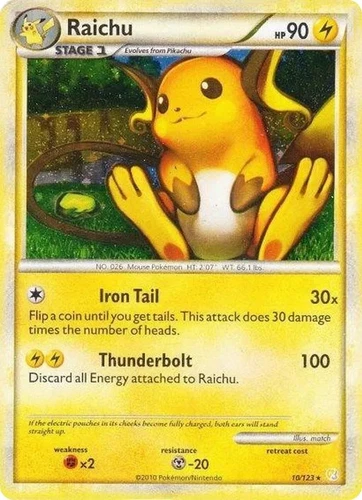 Raichu 010/123 Deck Exclusives
