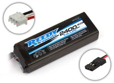 NEW Associated Reedy LiPo Battery Pro TX/RX 2400mAh 7.4V Flat