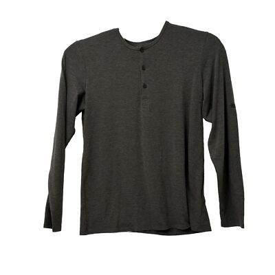 Mizzen + Main Long Sleeve Shirt Mens XL  Color Gray