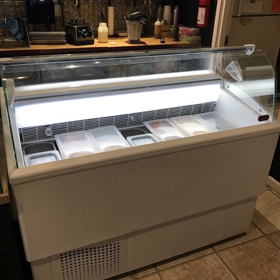 Commercial Deluxe Gelato Dipping Cabinet Pgc 7 Ebay