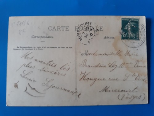 Nr. 19 Cpa d'EPINAL Place de l'Atre Marché von 1910 Vosges 88 - Bild 2 von 2