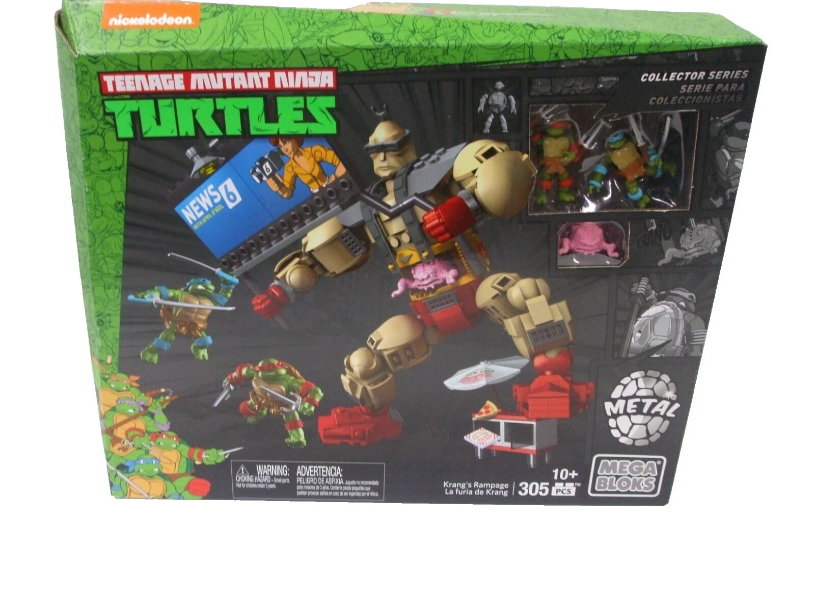 Teenage Mutant Ninja Turtles Building Toy Complete Sets & Packs for MEGA