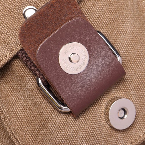 Casual portable crossbody men's canvas shoulder crossbody backpack ∂ - Picture 5 of 13