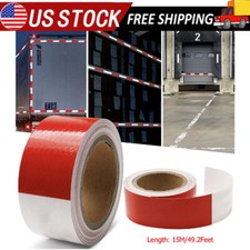 Car Bumper Reflective Stickers Warning Strip Tape Secure Reflector Stickers