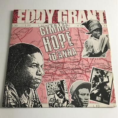 Eddy Grant - Gimme Hope Jo'Anna 12'' Vinyl Record - ICE 12 8701 EX/VG+