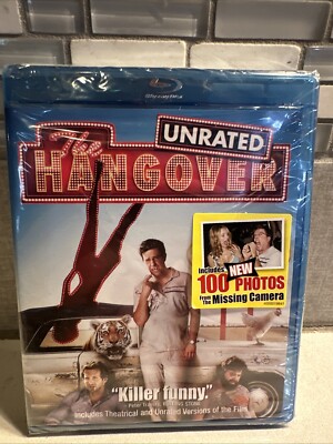 The Hangover (Unrated) BRADLEY COOPER (Blu-ray, 2009) Incudes 100 Missing Photos